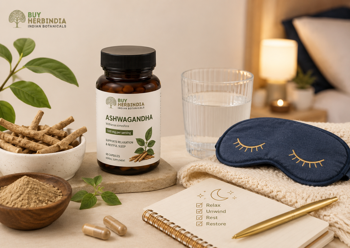 Ashwagandha for Sleep: What Research Says About Sleep Quality and Night-Time Use