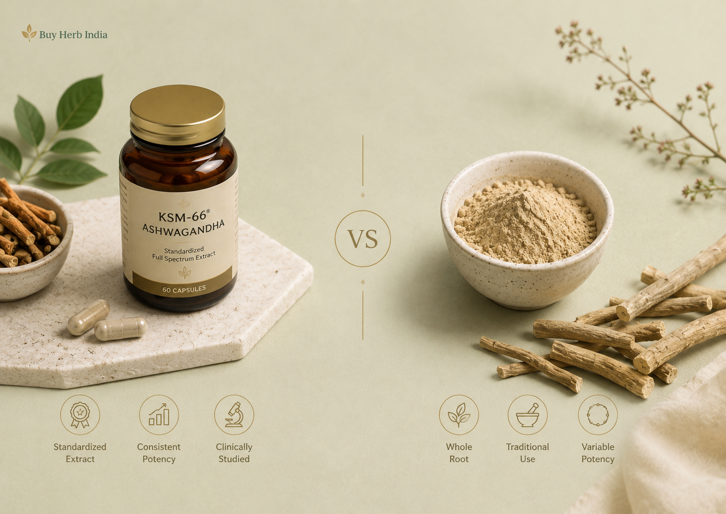 KSM-66 vs Regular Ashwagandha: What Is the Difference?