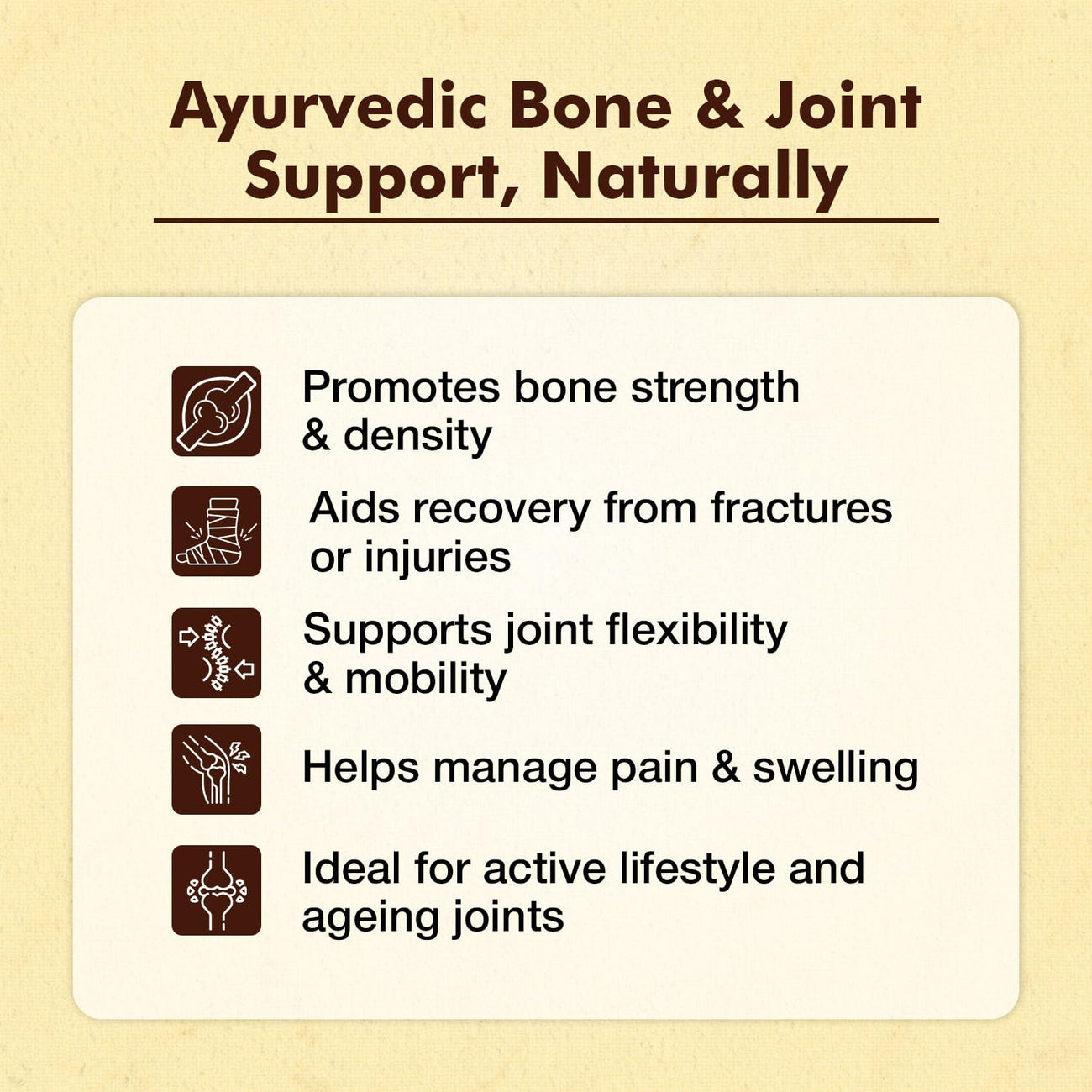 Baidyanath Ayurved Hadjod  60 Tabs