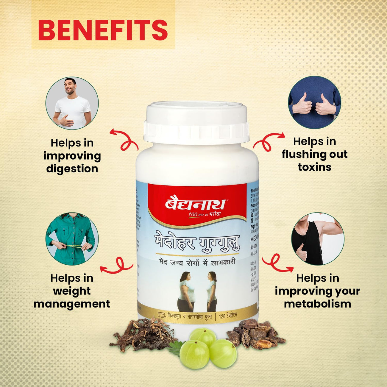 Baidyanath Medohar Guggulu Tablets