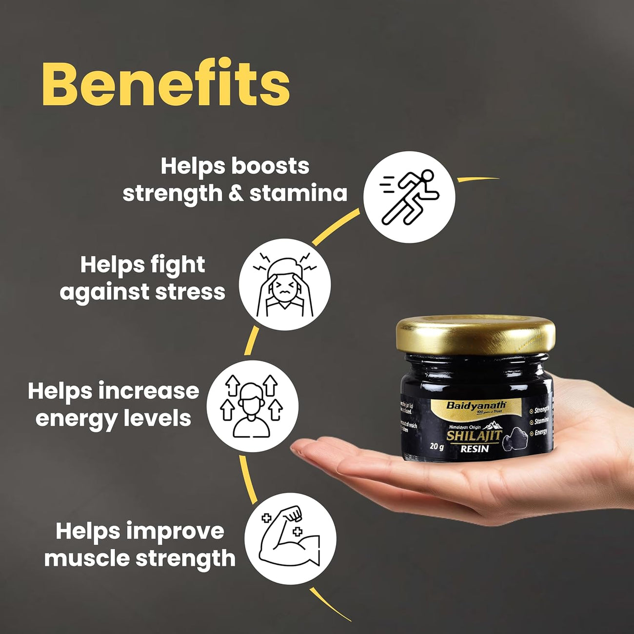 Baidyanath Himalayan Shilajit Resin