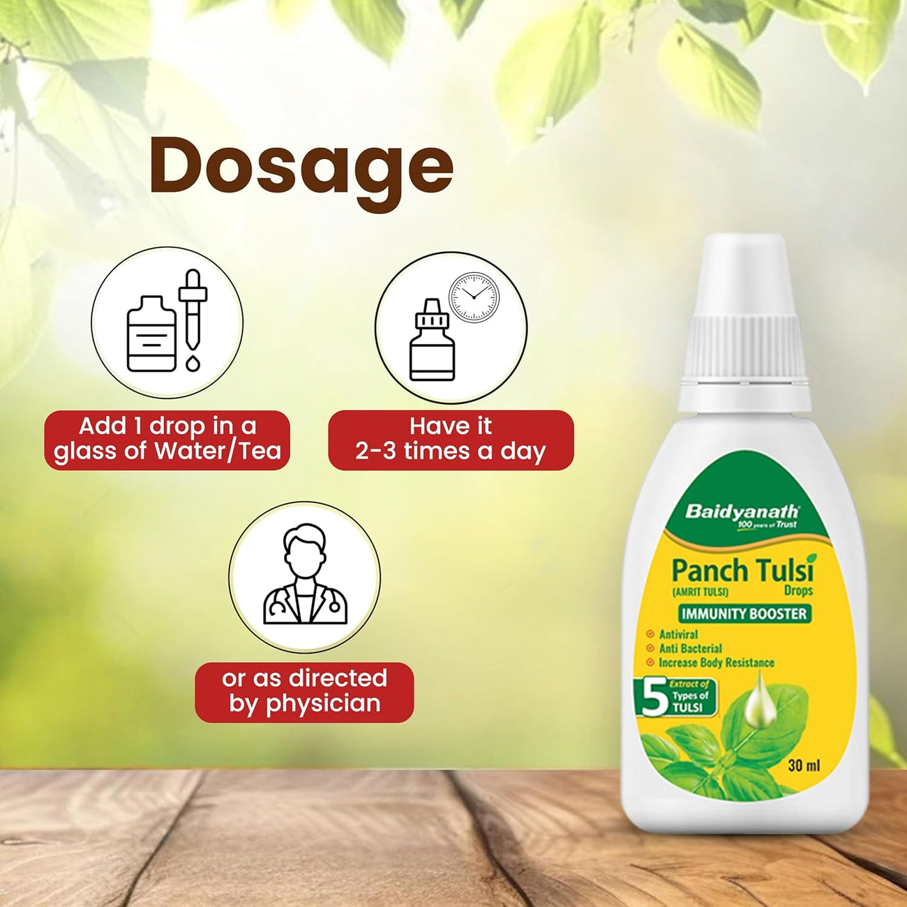 Baidyanath Panch Tulsi Drops