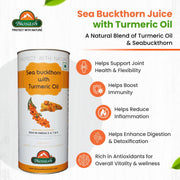 Biosash Sea Buckthorn Juice with Turmeric Oil 750ml