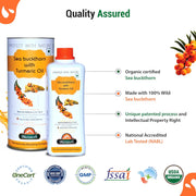 Biosash Sea Buckthorn Juice with Turmeric Oil 750ml