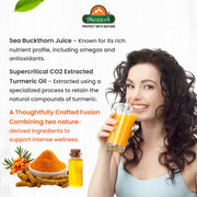 Biosash Sea Buckthorn Juice with Turmeric Oil 750ml