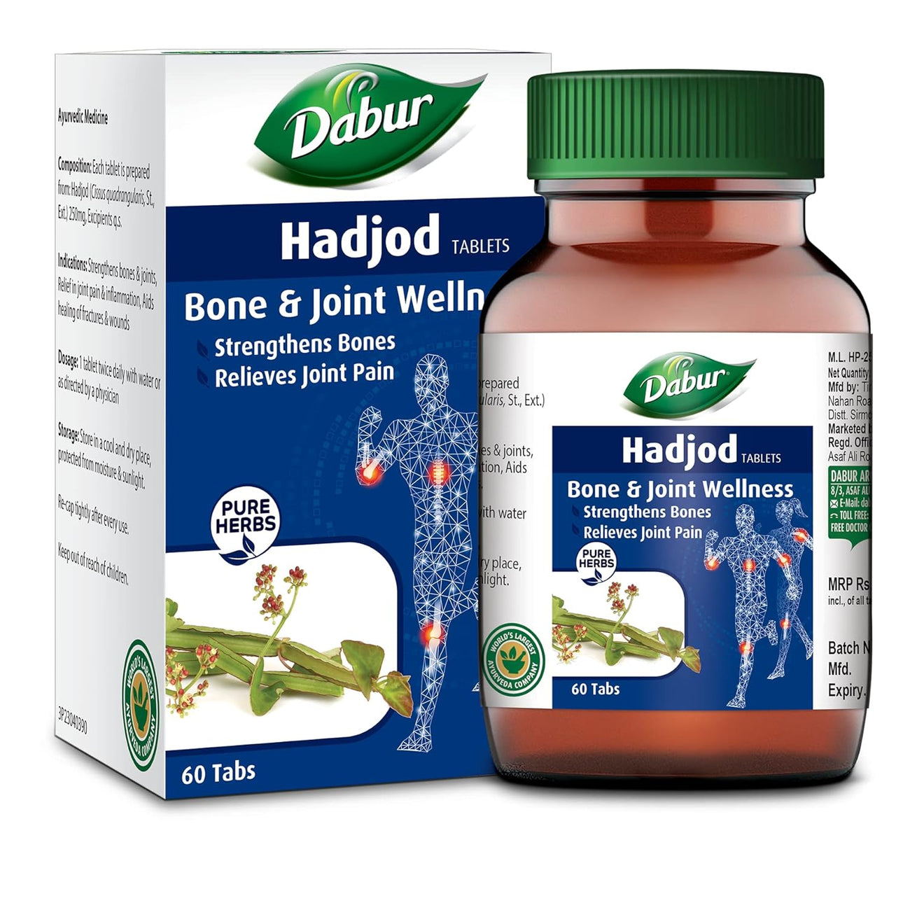 Dabur Hadjod 60 Tablets
