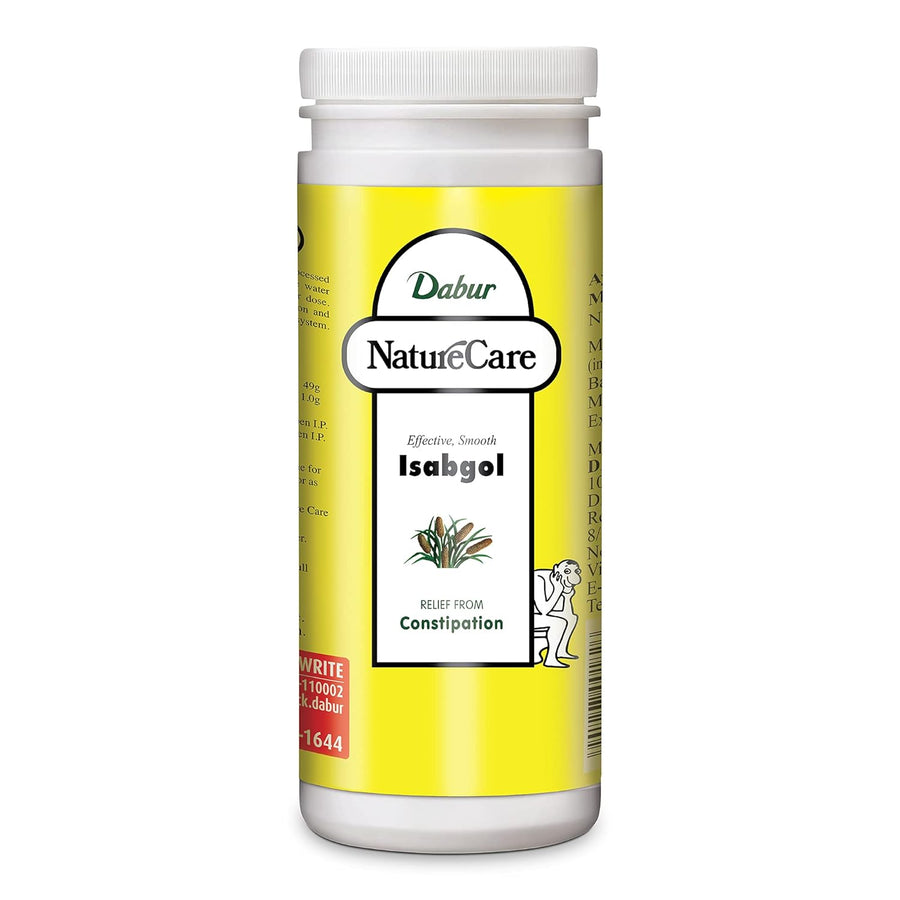 Dabur Nature Care Isabgol Provides Effective Relief from Constipation 375gm