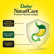 Dabur Nature Care Isabgol Provides Effective Relief from Constipation 375gm
