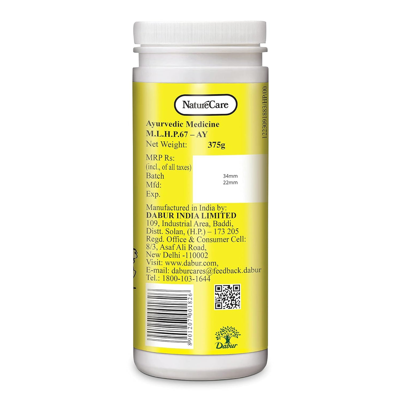Dabur Nature Care Isabgol Provides Effective Relief from Constipation 375gm