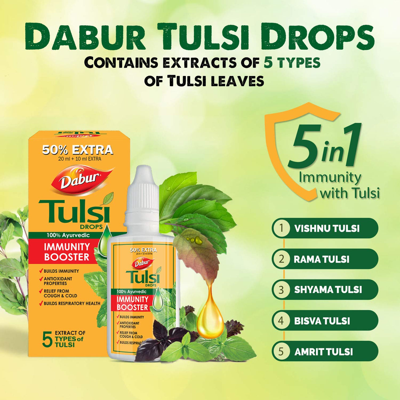 Dabur Tulsi Drops 20ml