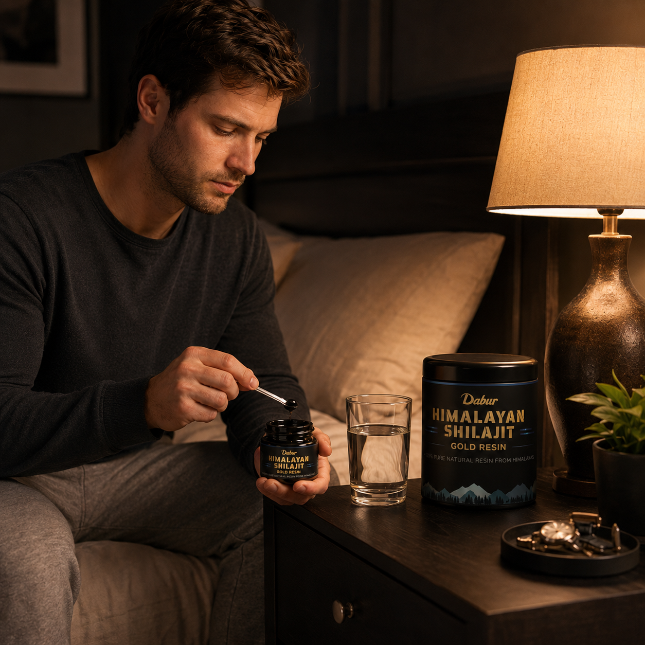 Grade A Himalayan Shilajit with 7 Ayurvedic power boosters.