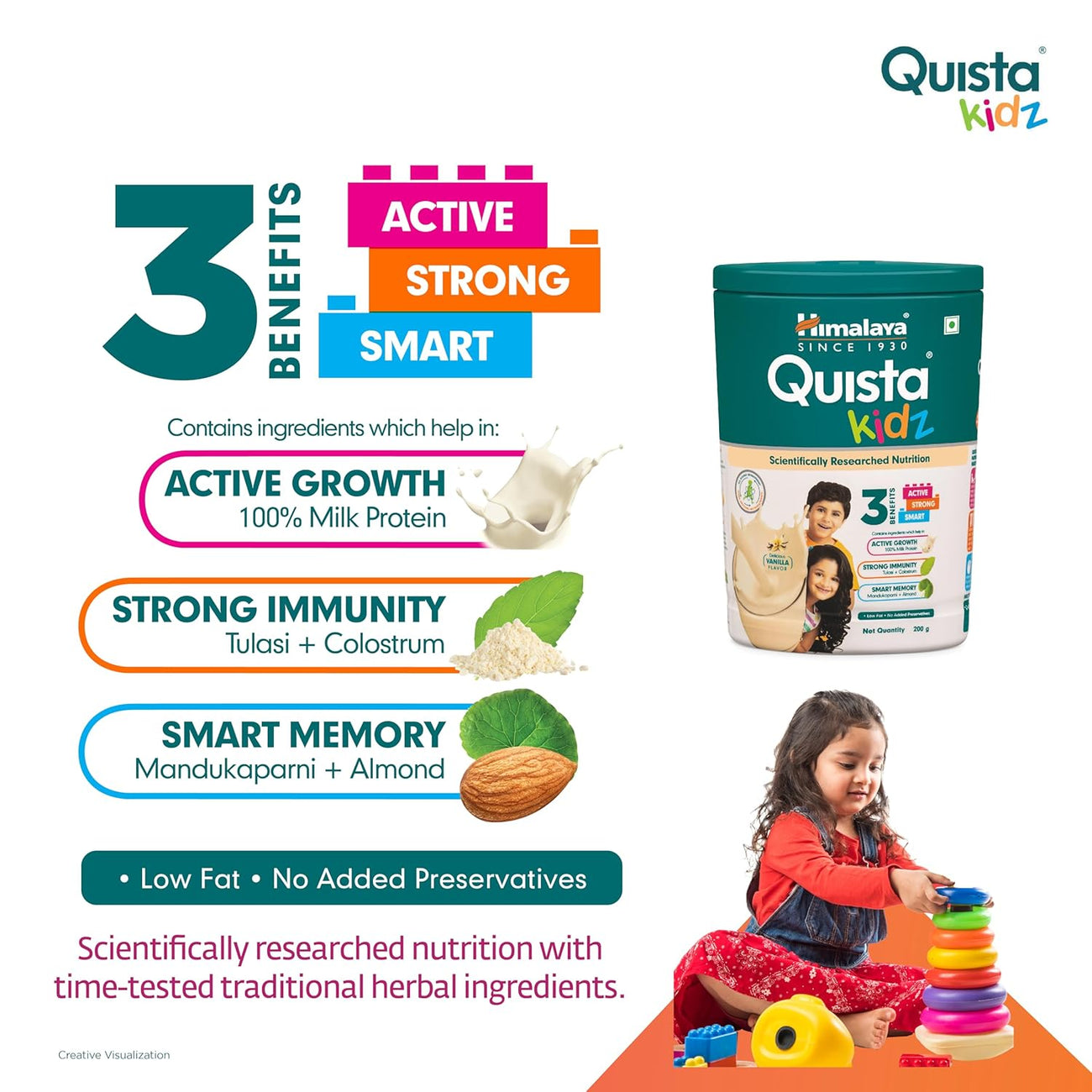 Quista Kidz Vanilla Flavor - Himalaya