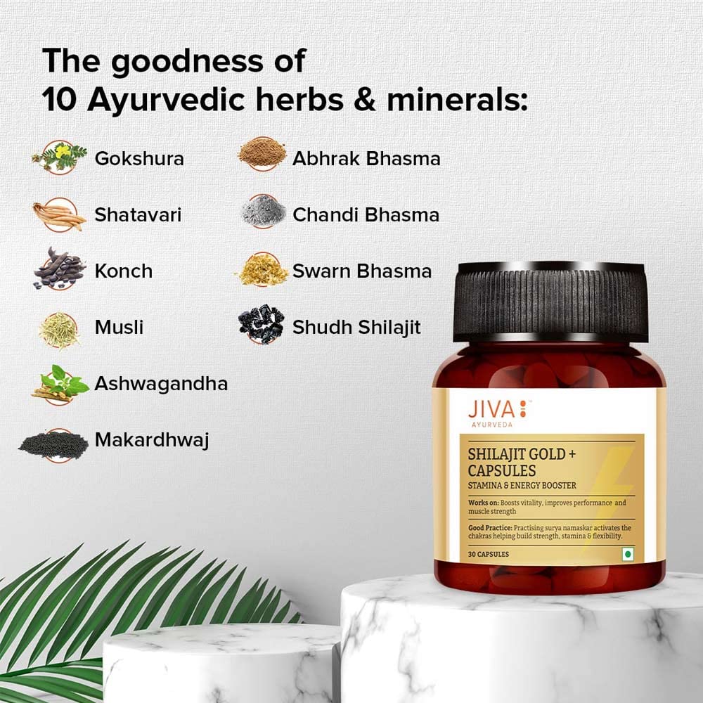 Jiva Gold Shilajit Capsules