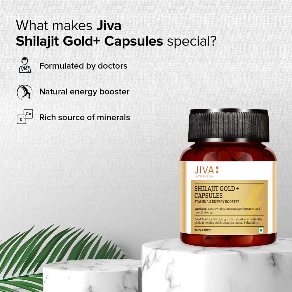 Jiva Gold Shilajit Capsules