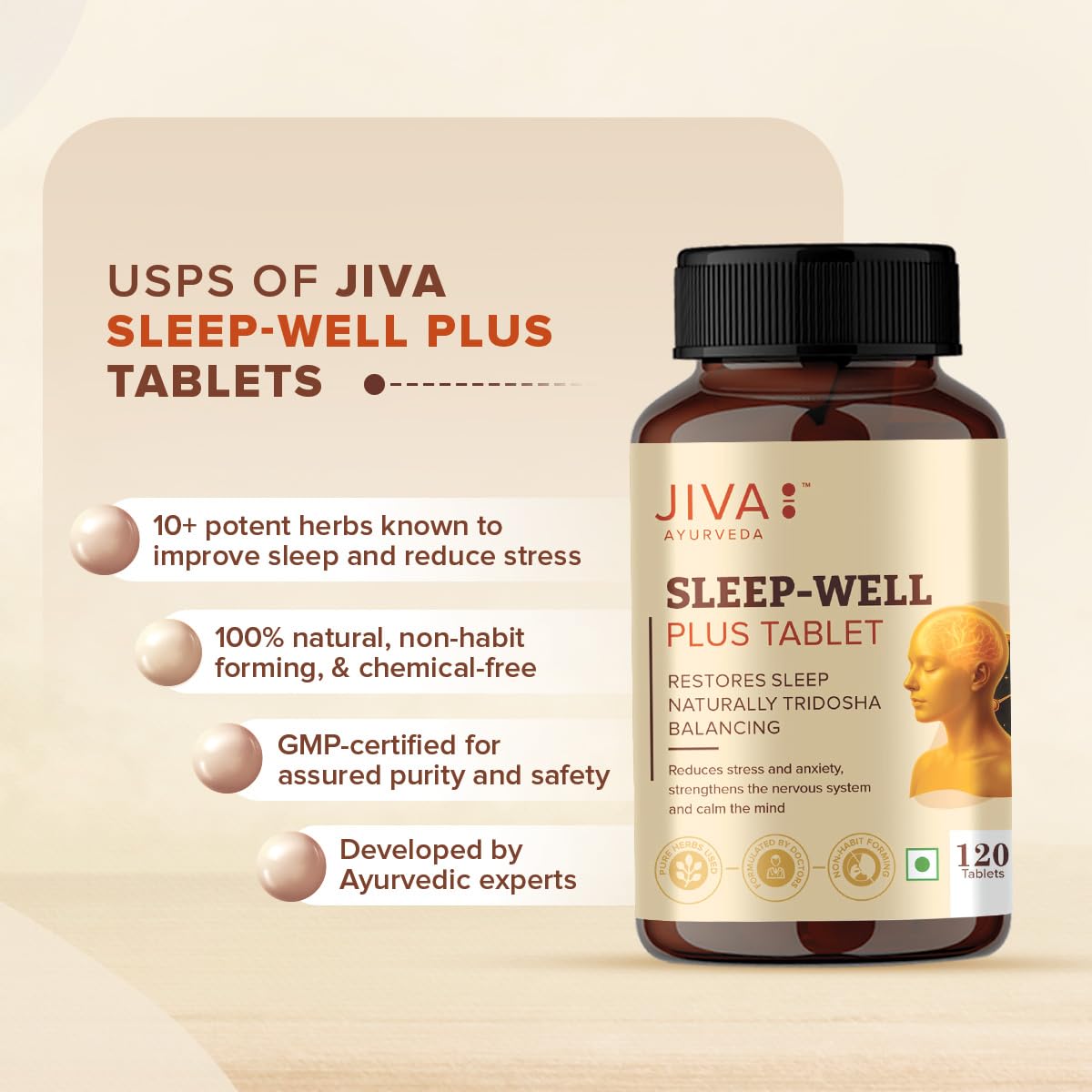 Jiva Sleep Well Plus Tablets