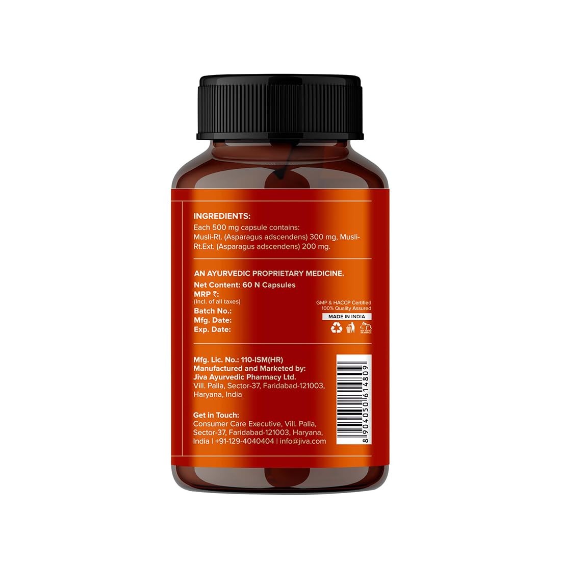 Jiva Safed Musli Capsules