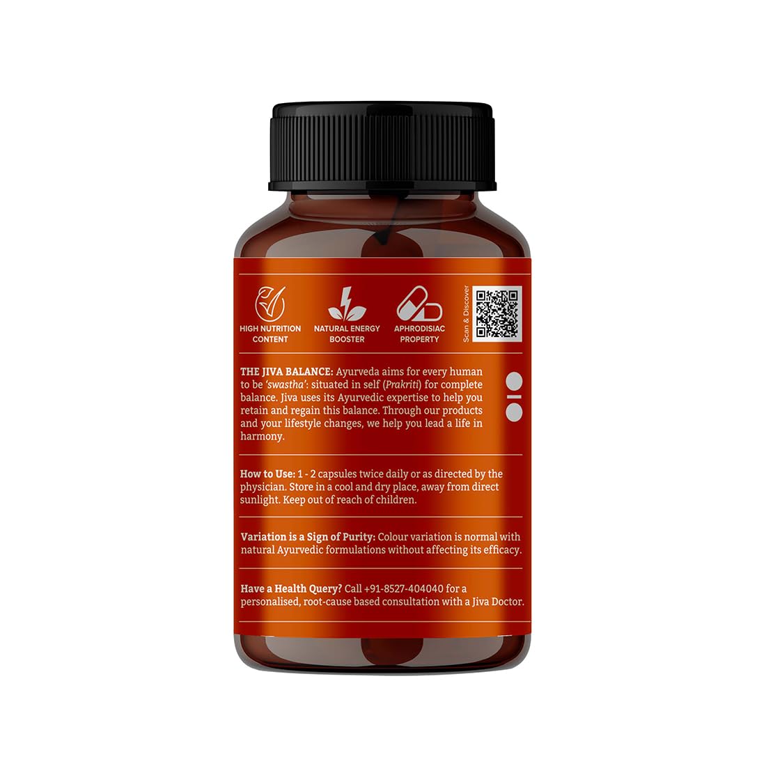 Jiva Safed Musli Capsules