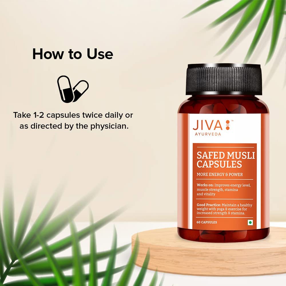 Jiva Safed Musli Capsules