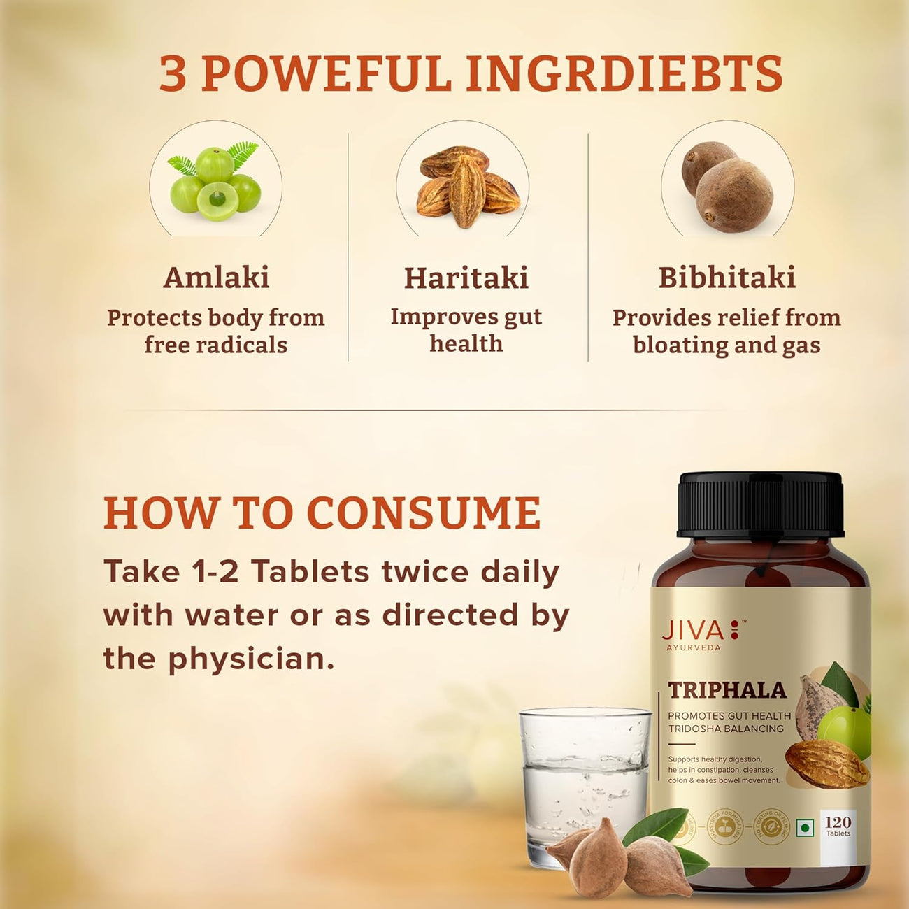 Jiva Triphala Tablet