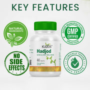 Kudos Ayurveda Hadjod 60 tablets