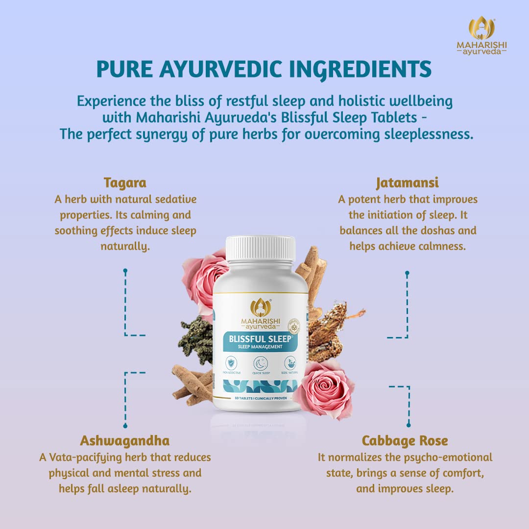 Maharishi Ayurveda Blissful Sleep 60 Tablets
