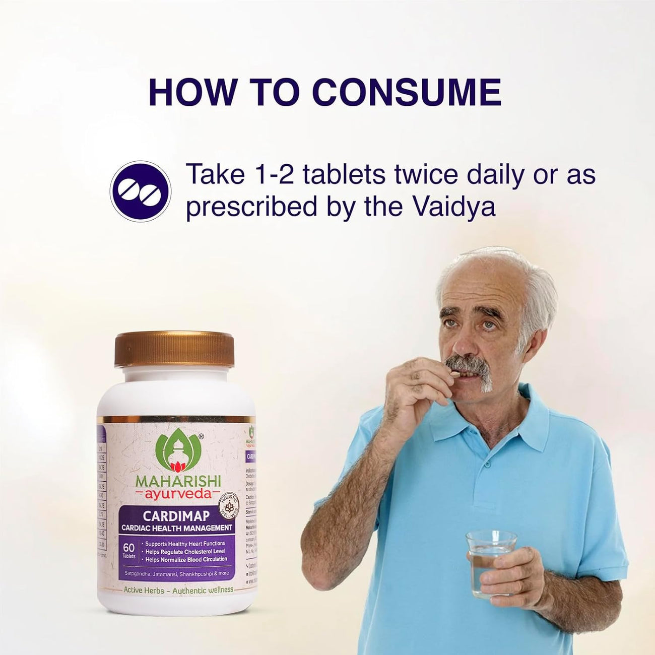 Maharishi Ayurveda Cardimap - 60 Tablets