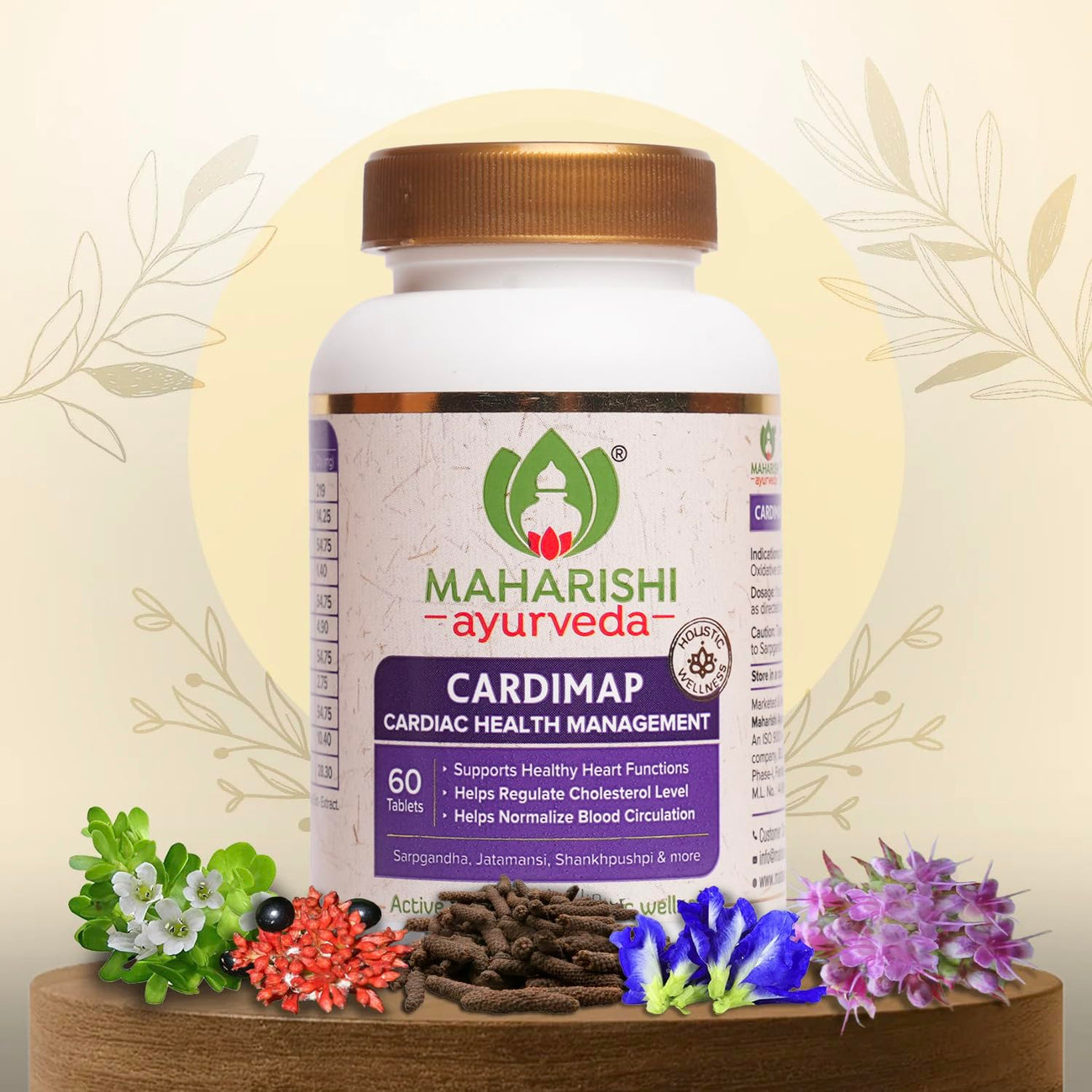 Maharishi Ayurveda Cardimap - 60 Tablets