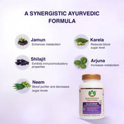 Maharishi Ayurveda Glucomap For Diabetes Management 60 Tablets