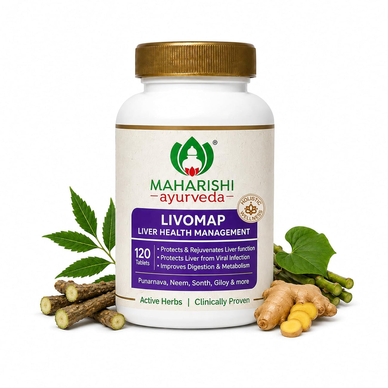 Maharishi Ayurveda Livomap 120 Tablets