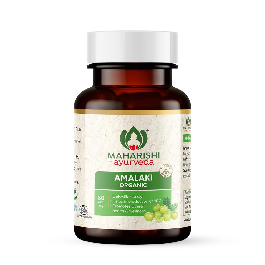Maharishi Ayurveda Organic Amalaki Tablet 700 MG 60 Capsules