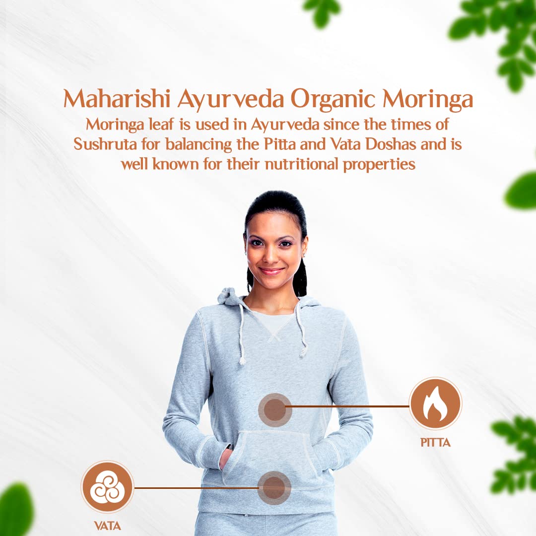 Maharishi Ayurveda Organic Moringa Tablets 500 MG