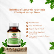 Maharishi Ayurveda Organic Moringa Tablets 500 MG