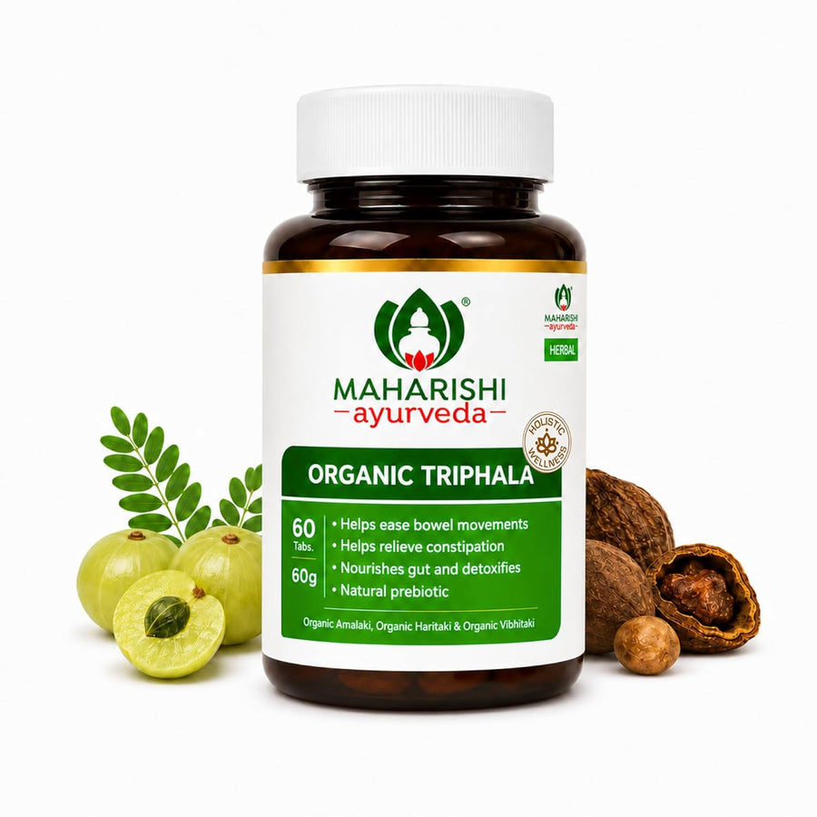 Maharishi Ayurveda Organic Triphala Tablets 1000mg 60 Tablets