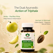 Maharishi Ayurveda Organic Triphala Tablets 1000mg 60 Tablets