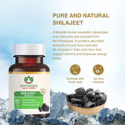 Maharishi Ayurveda Shilajeet Rasayana 500 MG 60 Tablets