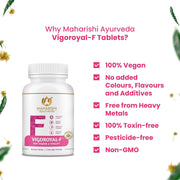 Maharishi Ayurveda Vigoroyal F - Ayurvedic Revitaliser for Women 60 Tablets