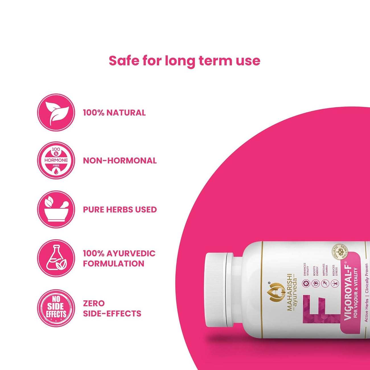 Maharishi Ayurveda Vigoroyal F - Ayurvedic Revitaliser for Women 60 Tablets