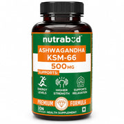 Nutrabud Ashwagandha KSM66 500mg - 30 Capsules