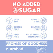 Nutrabud Biotin Hair Gummies For Women, Men 60 gummies