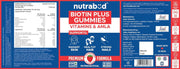 Nutrabud Biotin Hair Gummies For Women, Men 60 gummies