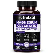 Nutrabud Magnesium Glycinate Supplement 120 Capsules