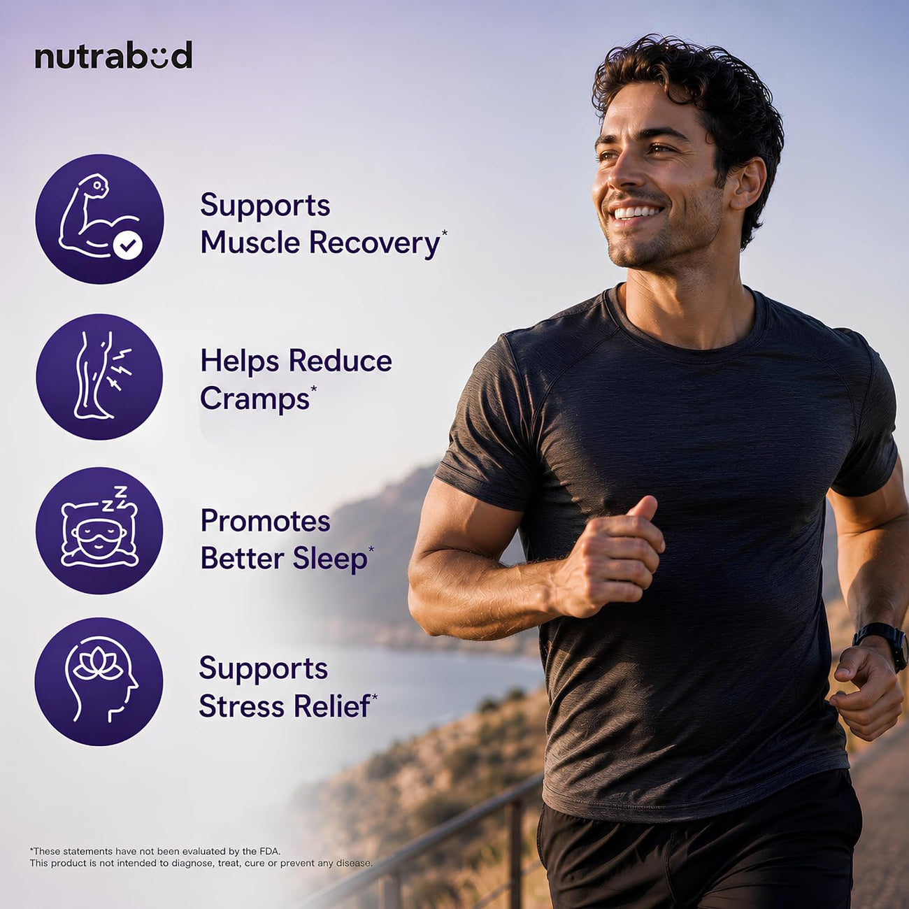Nutrabud Magnesium Glycinate Supplement 120 Capsules