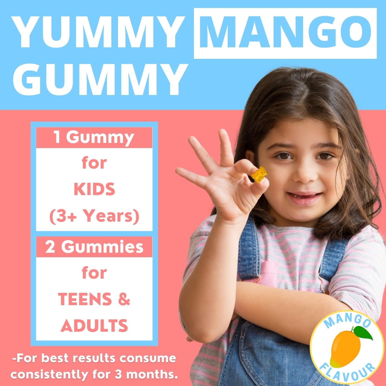 Nutrabud Multivitamin Gummies for Kids, Men, Women, Adults 60 Gummies