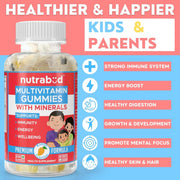 Nutrabud Multivitamin Gummies for Kids, Men, Women, Adults 60 Gummies