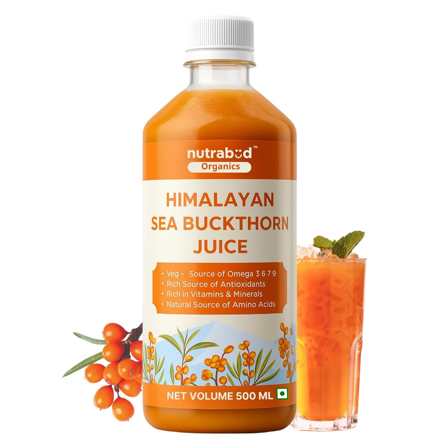 Nutrabud Organics Himalayan Sea Buckthorn Berry Juice 500 ml