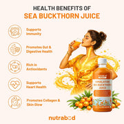 Nutrabud Organics Himalayan Sea Buckthorn Berry Juice 500 ml