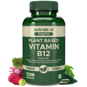 Nutrabud Plant Based Vitamin B12 Supplement - 120 Capsules