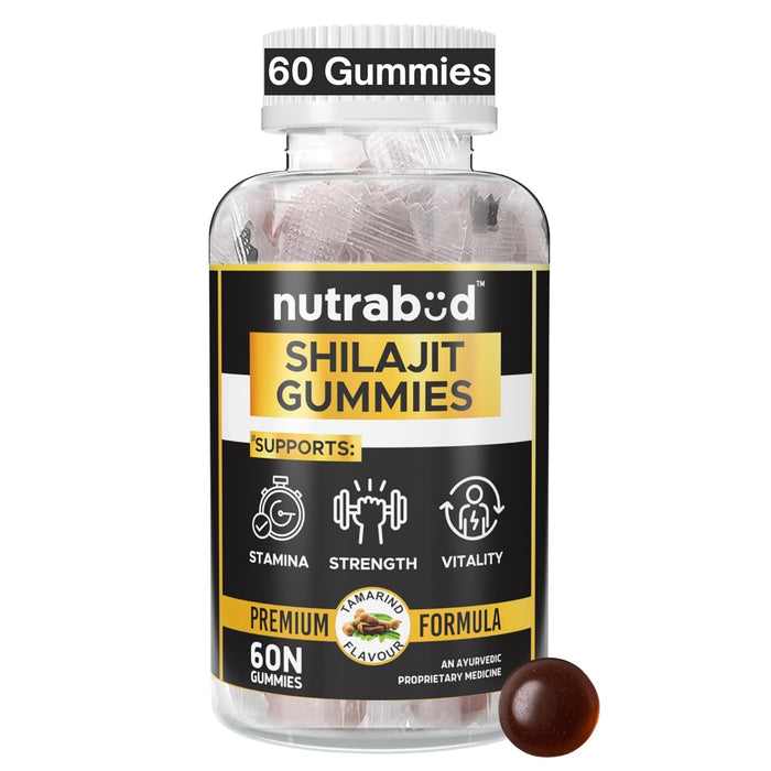 Nutrabud Pure Shilajit Gummies - 60 Gummies