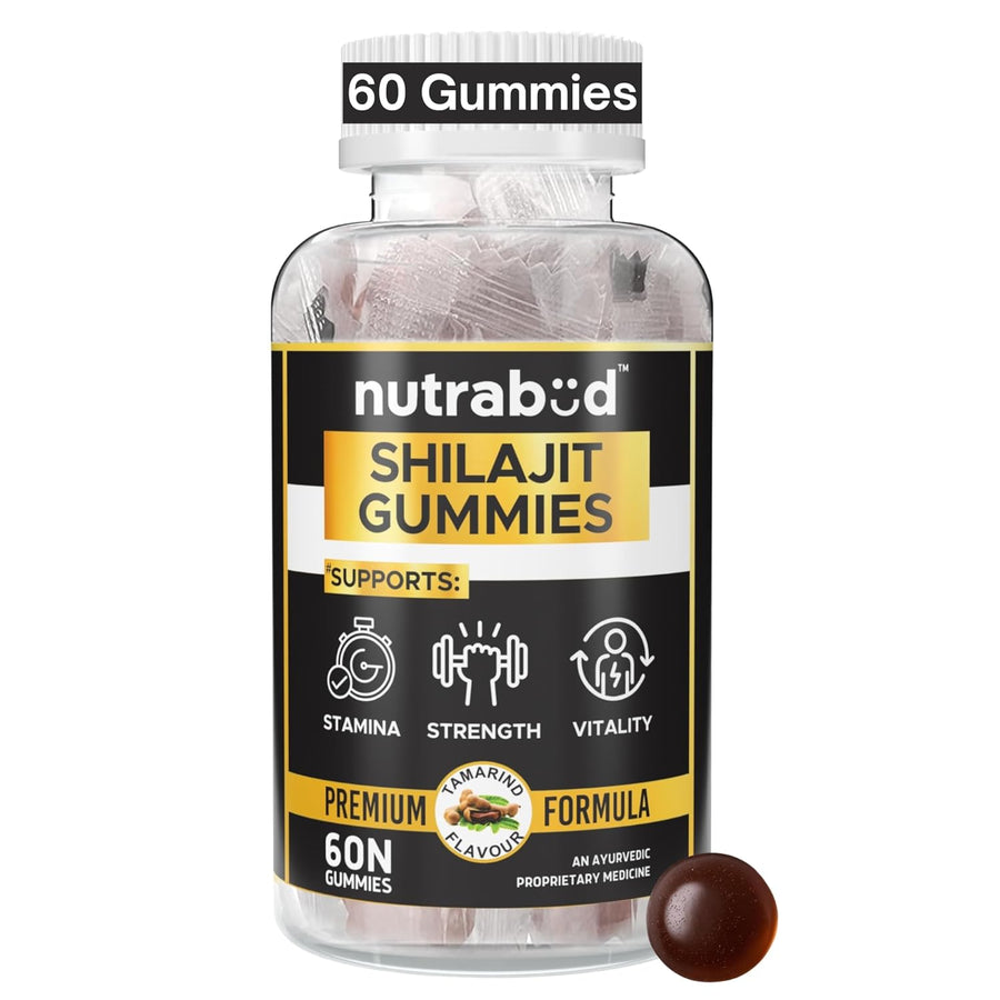 Nutrabud Pure Shilajit Gummies - 60 Gummies