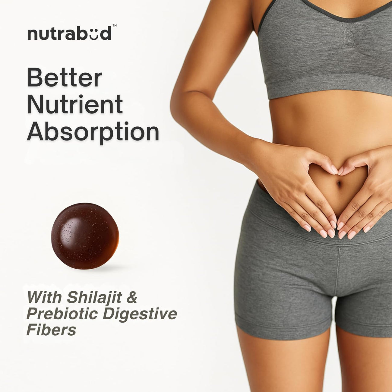 Nutrabud Pure Shilajit Gummies - 60 Gummies
